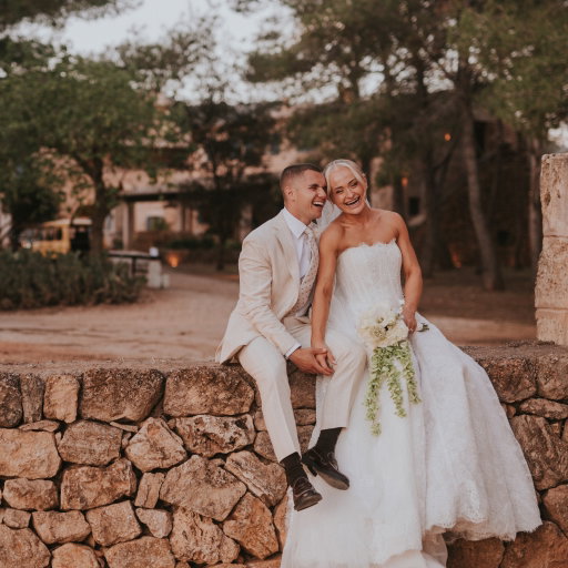 Mr & Mrs Breeze
19.09.26 ⁠ 

on cloud 9 after the most incredible weekend getting married and throwing a belter of a party in Mallorca with our favourite people ever 🤍 SO much more to come !!!! 

photographer: @flawlessphoto_uk 
venue: @sonsampol 
planner: @wonderweddings.es 
dress: @alenaleenabridal @morgan_davies_bridal 
celebrant: @glynisgermancelebrant
make up: @amberrazmakeup 
hair: @joshgoodwinhair