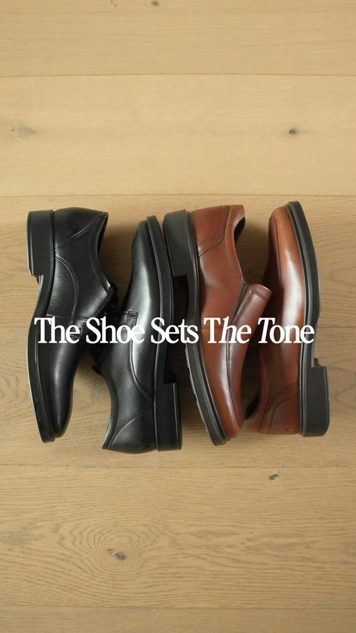 The shoe sets the tone 👞 

One silhouette takes the look somewhere polished and tailored. The other keeps it relaxed, effortless, and understated.

Same wardrobe. Different foundation.

Because sometimes, the best way to build an outfit is to start from the ground up. 

@ecco #ECCO