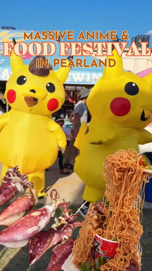 FREE ANIME & FOOD FESTIVAL IS COMING BACK 🌸🎏 Mark your calendars for the two-day @otakufoodfestival from October 3-4 at @pearlandtowncenter!! 

KNOW BEFORE YOU GO:
📅 Saturday, Oct 3 from 11AM-7:30PM
📅 Sunday, Oct 4 from 11AM-5:30PM
👉 Over 100+ food, anime, and retail vendors!
🎟️ FREE admission
🎏 Dragon dances, sumo tournament, cosplay contests, voice actors, photo ops, all-day entertainment,  and so much more!
🍡 Street food from all across Asia, including Filipino food, Japanese street food, Thai street food, Taiwanese boba tea, noodles, baos, Latin food, Vietnamese grilled chicken and eggrolls, and soo much more!
💵 BE SURE TO BRING CASH!

👇 TAG SOMEONE YOU WANT TO GO WITH!
___
📍 @pearlandtowncenter (Pearland, 11200 Broadway St)

#houstontexas #htx #thingstodoinhouston #houstonfood #houstonfoodie