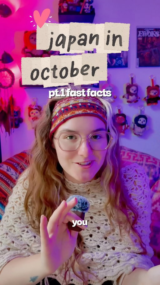 going to Japan in October? Get ready for me to spam post all my Japan knowledge for October starting now 😼

#japantrip #japantips #japantraveltips #visitjapan #traveljapan