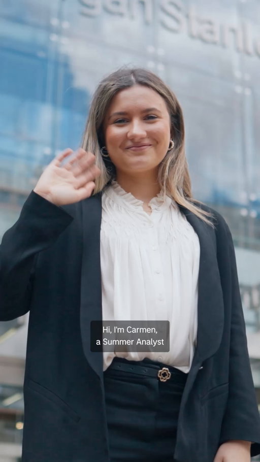 What stood out most to Carmen during her summer internship was the people.

Working with our Investment Banking team in London, she contributed to client presentations, learned from colleagues across the Transportation & Infrastructure group and experienced firsthand the collaborative culture that underpins our business.

From constructive feedback to meaningful responsibility, hear how the support she received throughout the summer helped her grow in confidence and make the most of her internship experience.