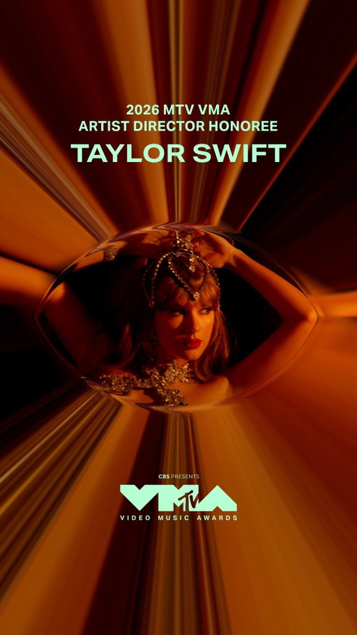 Introducing the inaugural MTV VMA Artist Director Honors, awarded to the visionary herself: @taylorswift 🛸⭐️

Watch the 2026 #VMAs, this Sunday on @CBStv and streaming on @ParamountPlus ❤️‍🔥