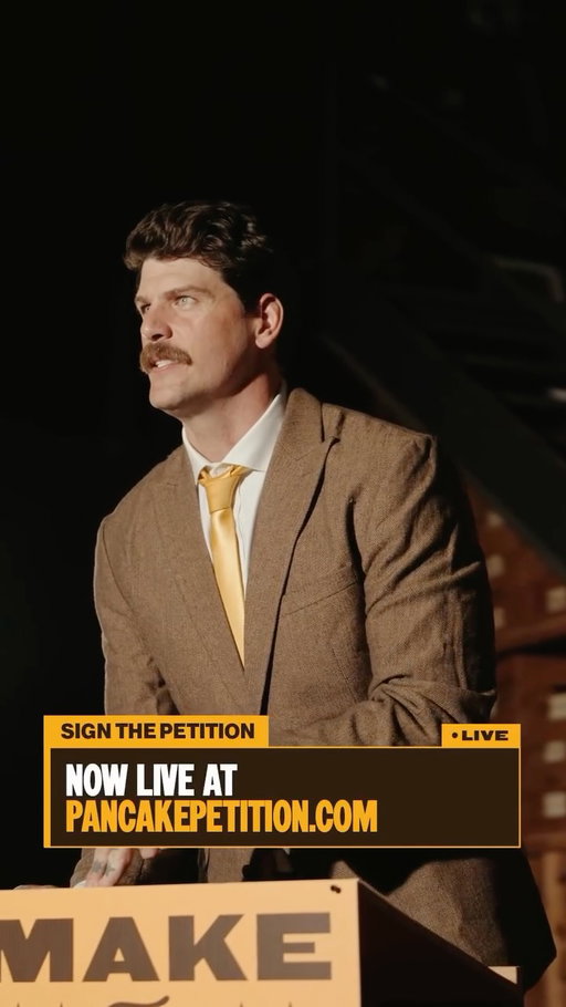 My first official act as Cracker Barrel’s Chief Pancake Officer: Fighting for pancake blocks.

For years, offensive linemen have been making the plays that make every other play possible. It’s time they got a little recognition in return.

Sign the petition at the link in my bio and let’s make pancake blocks official.