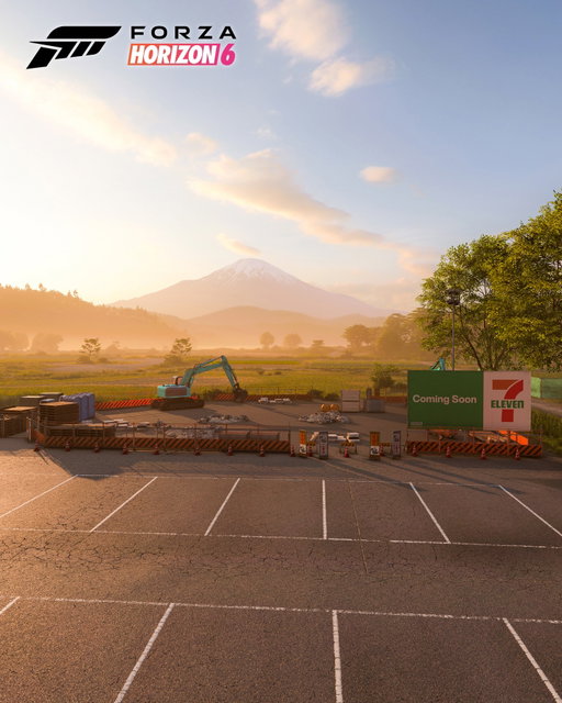 Construction is coming along, but don't worry, you still have time to think about what snacks you're gonna get! 👀🥤🥪