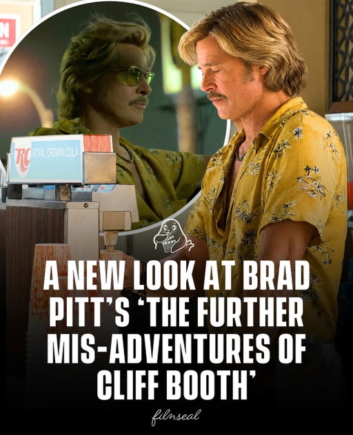 #BradPitt returns as Cliff Booth in The Further Mis-Adventures of Cliff Booth, the new follow-up to Once Upon a Time… in Hollywood (2019, Tarantino).

Set in 1977, the film follows Booth as he works as a Hollywood fixer, taking on increasingly dangerous jobs in a very different era of the industry. #DavidFincher directs from a screenplay by #QuentinTarantino, marking a major reunion between Fincher and Pitt. 

A new look at the film has now been revealed ahead of its IMAX release on November 25, followed by Netflix on December 23.