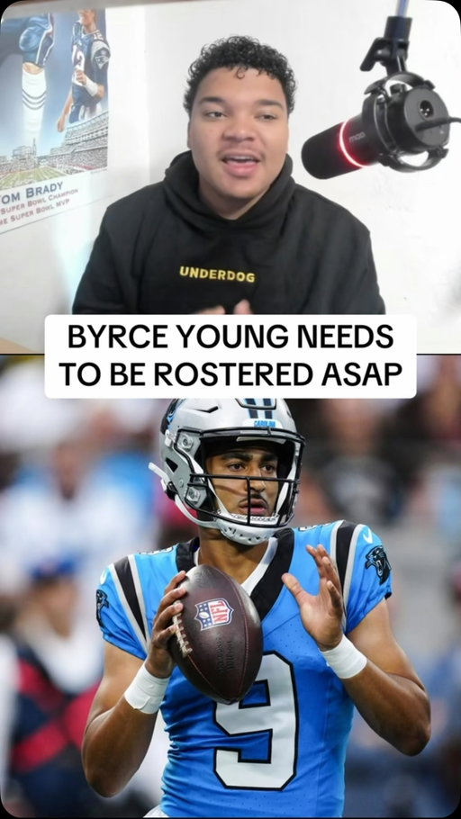 Run to the waiver wire to pick up Bryce Young🔥

#nfl #football #fantasyfootballtips #fantasyfootball #fantasyfootballadvice