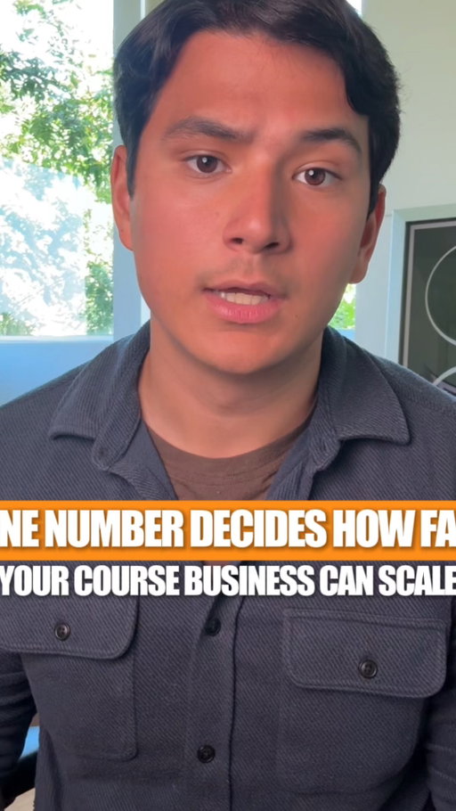 Selling knowledge through passive courses is hitting a wall. 

If your business model doesn’t flag client disengagement or sustain accountability beyond day one, churn is inevitable. 

A one-time transaction produces a one-time spike in effort. 

To scale student outcomes, delivery has to shift from broadcast to interaction.
