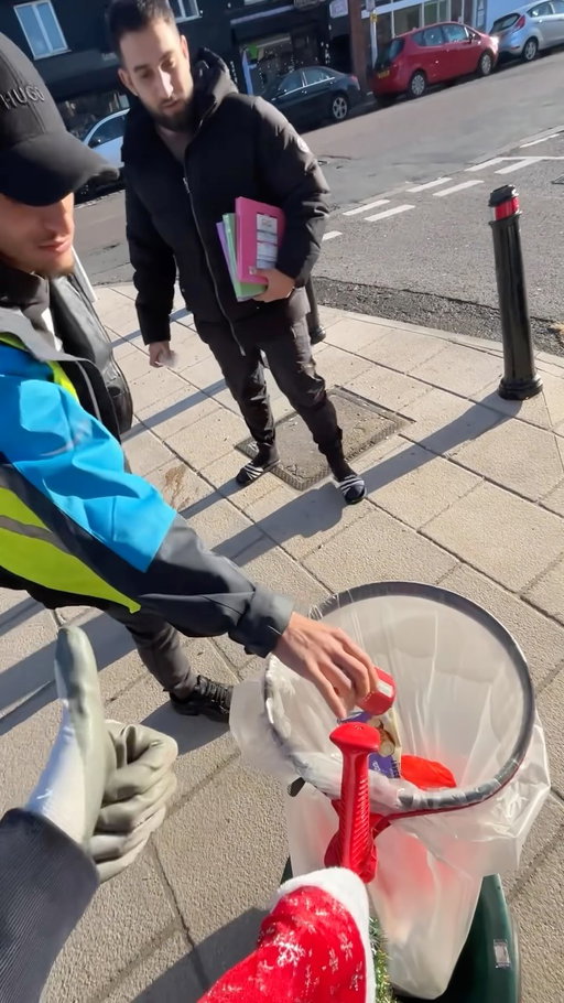 a walking bin compilation