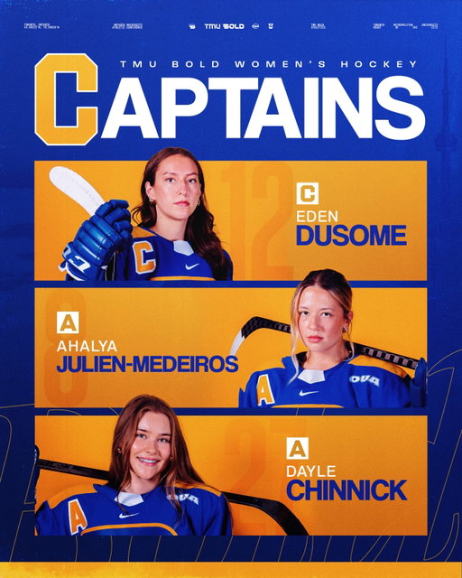 Aye Aye, Captains 🫡

Introducing your 2026/27 TMU Bold Captains 

#BeBold | @tmubold
🎨 @visionzbyval