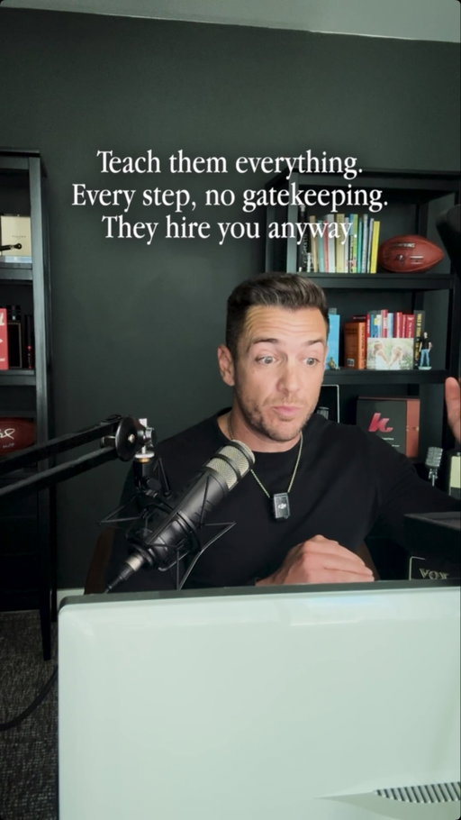 Your knowledge isn’t the product.

The value is in helping someone actually apply it, avoid mistakes, and keep moving when they get stuck.

Give people the method.

Show them what to do. The right clients will pay for your guidance, support, and experience along the way.

#businessmindset #entrepreneurtips #highticketoffer