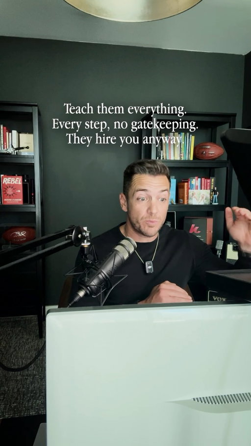 Stop hiding the process because you’re afraid people will learn it for free.

People don’t just pay for information.

They pay for clarity, accountability, feedback, and someone beside them while they put it into action.

Teach the strategy openly. The people who want your help implementing it will know exactly why they need you. 

#entrepreneurtips #coachingbusiness #onlinebusiness #clientattraction
