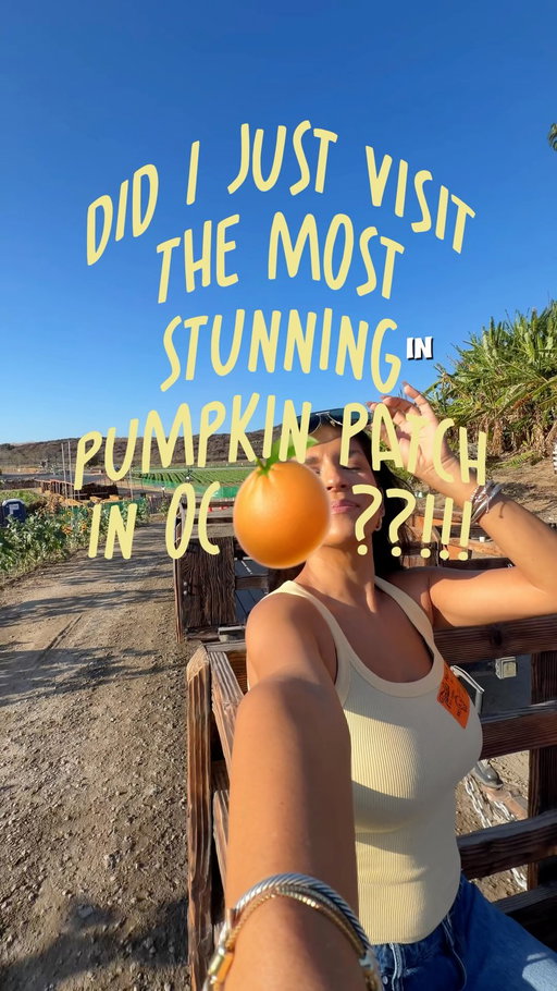 The most beautiful Pumpkin Patch in OC🍊🎃

Pumpkin picking, tractor rides, fall treats, and all the cozy autumn vibes at Tanaka Farms. There’s just something about watching the kids run through a pumpkin patch that makes it officially feel like fall.

If you’re looking for a family-friendly fall day trip in SoCal, add Tanaka Farms to your October bucket list!!🎃

Save this for your fall plans + send it to someone who needs a pumpkin patch date! 🍁

📍 Tanaka Farms | Irvine, CA

Thank you so much to @tanakafarms for hosting us 🥰🍂

#TanakaFarms #PumpkinPatch #socalinfluencer #IrvineCalifornia #OCMom