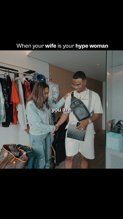 The chains and Balmain are nice, but having someone who’s always in your corner hits different.