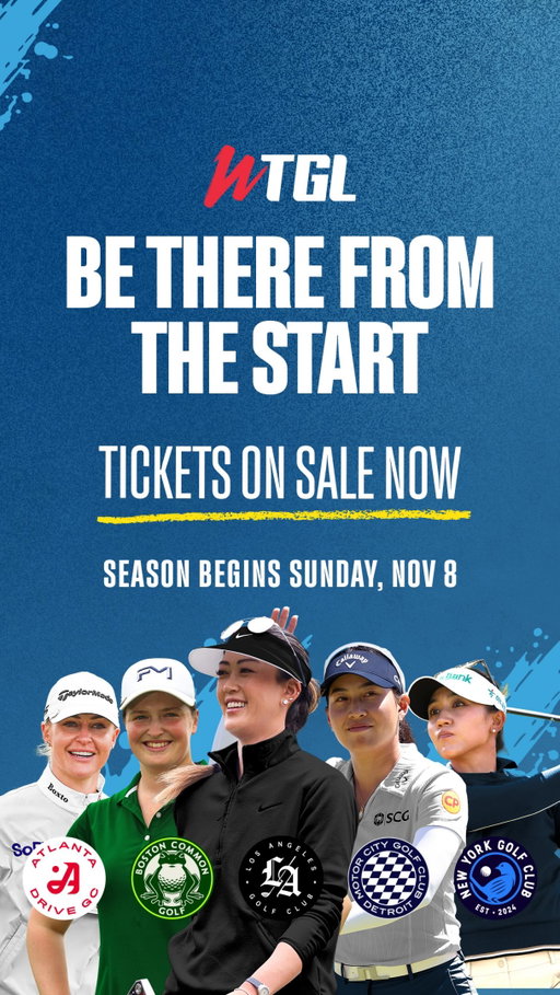 Secure your seat for WTGL’s first season. Tickets on sale now at the link in our bio!
