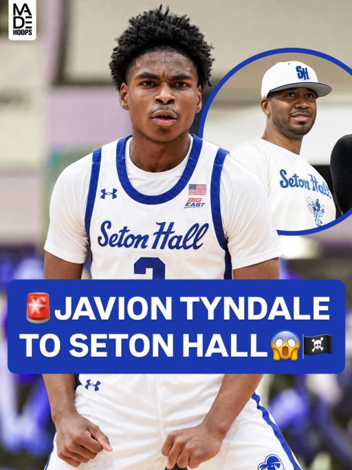 THE PIRATES GET THEIR GUY‼️🔥 5’8” Canadian PG Javion Tyndale just announced his commitment to Coach Shaheen Holloway and Seton Hall 🏴‍☠️