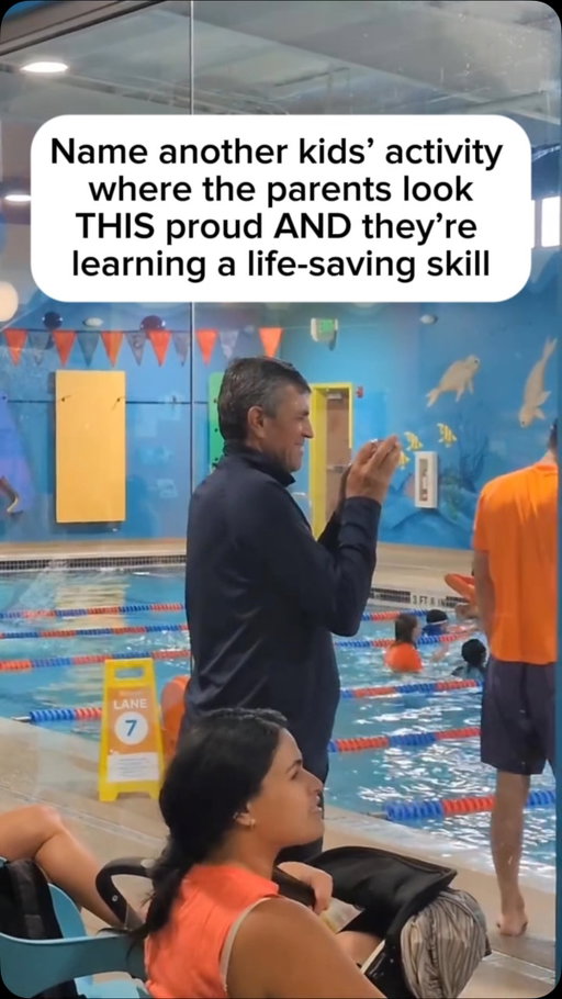 There’s just something about watching your kid do something that makes you THIS proud. 🥹🧡

That smile through the viewing glass? It’s knowing they’re having fun, working hard and building swimming and water safety skills along the way.

We see this proud-parent look during swim lessons all the time. The phone comes out. The smile gets a little bigger. And you can practically hear the “THAT’S MY KID!” from the other side of the glass. 🐠

Here’s to having a camera roll filled with moments like these.

#GoldfishSwimSchool #SwimLessonsForKids #KidsActivities #RaisingLittles #ToddlerActivities