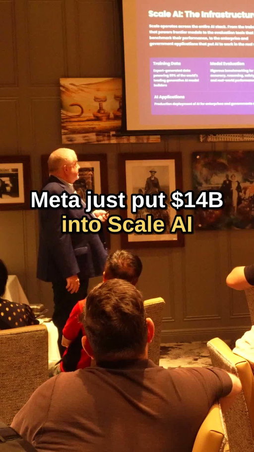 Don't forget TTI is investing in Scale AI.  Comment "Scale" for Info.  It's open to Accredited Investors.  #scaleai