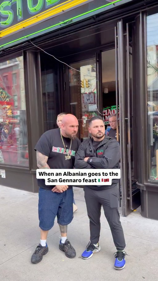 When in Little Italy 🇮🇹🤝🇦🇱