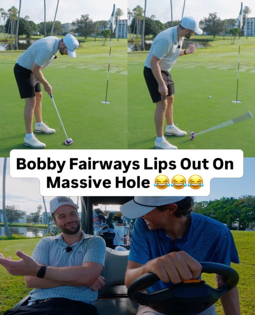 I’m pound for pound the worst golfer to walk the face of the earth. Hands down. Truly did the unthinkable here