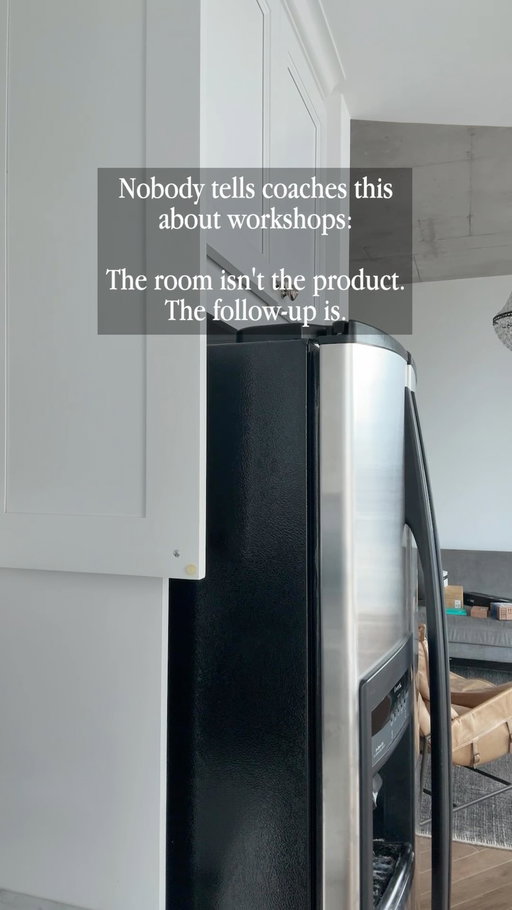 A workshop should not end when the presentation ends.

Give people something they can actually use. Let them apply it while you are there to guide them. Then, while the energy is still high, give them a clear next step.

The goal is not to get applause at the end.

It is to turn a room full of engaged people into real conversations.

#entrepreneurtips