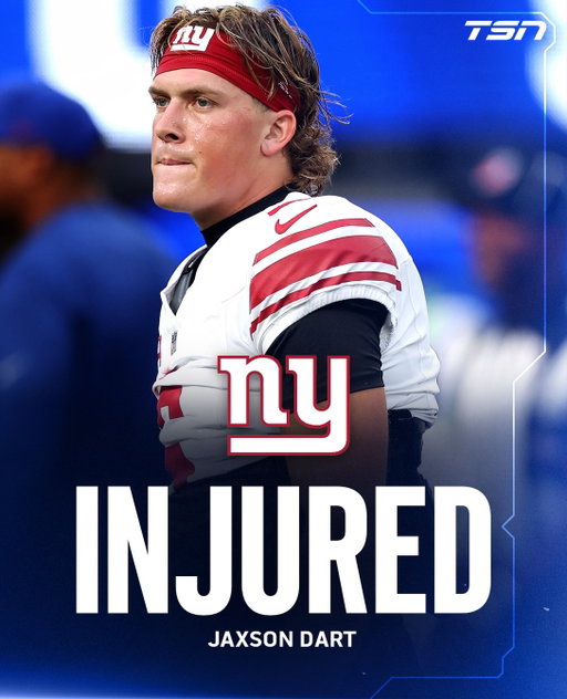 Jaxson Dart was down on the field with a leg injury after this play.

He was able to walk to the locker room and is questionable to return.