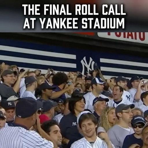 On this day in 2008, the final roll call took place at the old Yankee Stadium.
