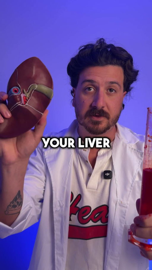 Alcohol isn’t the problem… #Cheers #alcoholscience #drinktok #happyhour #liverscience