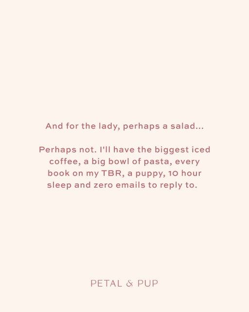 A woman who knows what she wants. 🎀