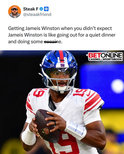Jameis Winston horrible INT? 

Stay tuned for the greatest TD pass you’ve ever seen in your life in about 5 minutes

Monday Night Football has turned into an absolute interception festival, and Jameis Winston and Matthew Stafford are taking turns giving the football away. Every time one quarterback makes a mistake, the other seems determined to match it. This game is turning into a competition nobody wants to win, and the defenses are absolutely loving it.

Jameis Winston came into the game after Jaxson Dart went down, and it didn’t take long for the classic Jameis experience to show up. He threw an interception in the red zone, taking away a huge scoring opportunity for the Giants. You genuinely never know what you’re going to get when Winston steps onto a football field.

Then Matthew Stafford decided to join the party and threw an interception of his own to Jevon Holland. Monday Night Football has become a battle of quarterbacks giving the ball right back to the other team. These two are making sure the defensive backs get their highlights tonight, and this game is pure chaos.

Follow US (@jukedly) one of the funniest pages on IG 😭