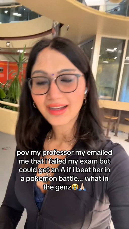Would you battle your professor for an A—yes or no? 😭🙏🏻

POV: my professor emailed me that I failed my exam but could get an A if I beat her in a Pokémon battle… what in the gen z 💀

professor pokemon battle
failed exam professor email
pokemon battle for an A
gen z professor
funny professor email
professor challenged me to pokemon
pokemon battle for my grade
college student problems
unexpected professor email
failed my exam
professor vs student pokemon battle
pov college student
funny college moments
pokemon battle challenge
university student life
what in the gen z
exam grade plot twist
gen z college humor
relatable student content
academic comeback
passing my exam with pokemon

#CollegeHumor #Pokemon #GenZ #Professor #StudentLife