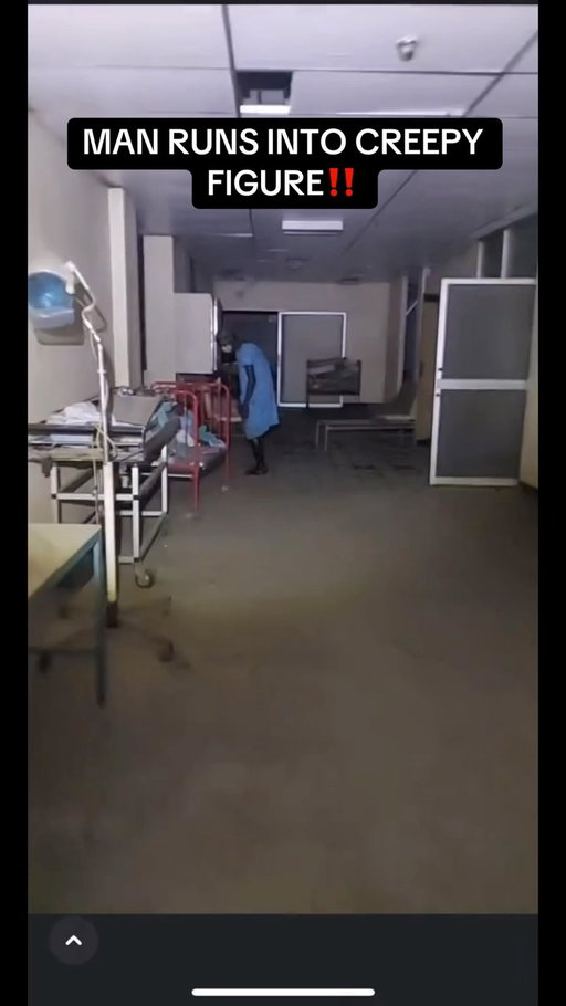 MAN RUNS INTO CREEPY FIGURE WHILE URBAN EXPLORING AN ABANDONED HOSPITAL #SCARYVIDEOS #caughtoncamera #scaryvideo #SCARYSTORIES #urbanexploring