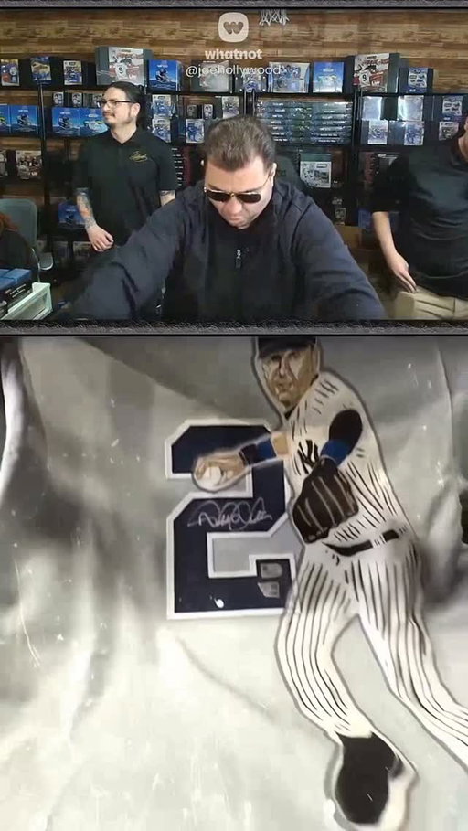 As a Yankees fan this one was extra cool to unbox: a 1/1 Derek Jeter Art jersey out of the Fanatics Under Wraps MLB Jersey collection.

Pulled it for my guy @daveedcohen!