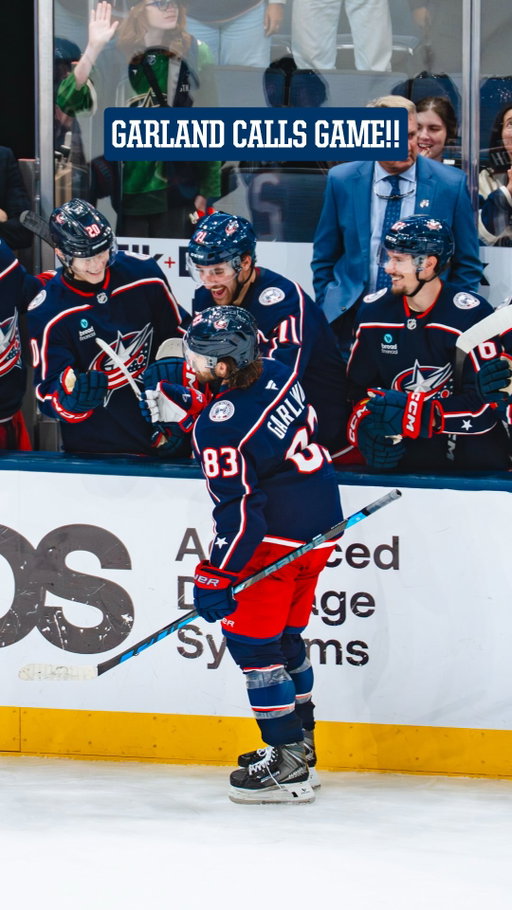 SMOOTH AS BUTTER! 

Garland made the game winner look easy 🔥

CBJ x @fanaticssports