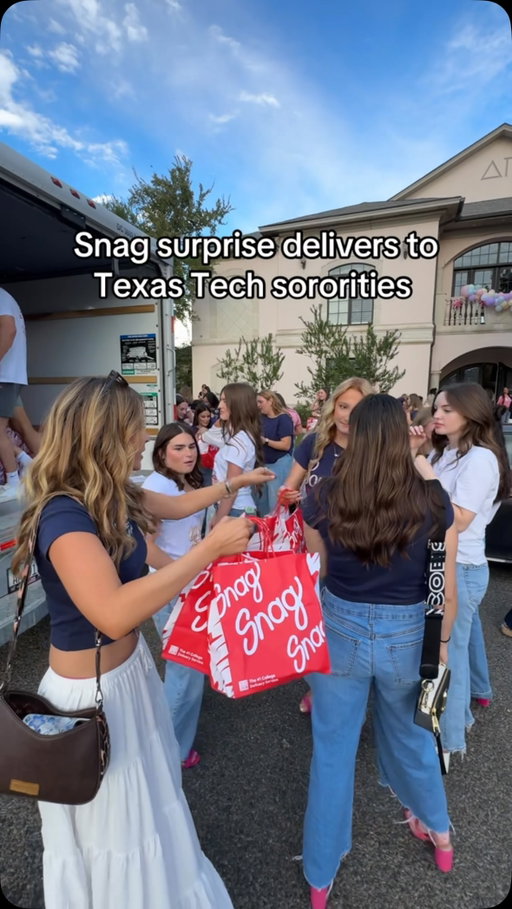 Snag store grand opening day for Texas Tech sororities ❤️