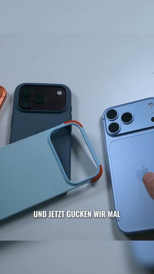Passen die alten iPhone 17er Hüllen auf die neuen 18er Geräte? #iphone18pro #iphone18promax #cases #apple #tech