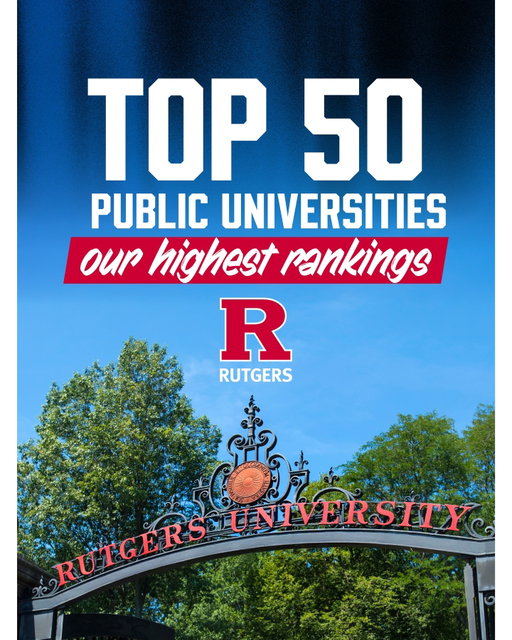 All three Rutgers locations earned their highest public university rankings from U.S. News & World Report: 

🔴 Rutgers–New Brunswick: #14 Public 
🔴 Rutgers–Newark: #32 Public 
🔴 Rutgers–Camden: #43 Public
 
Every Rutgers campus is again placed in the Top 50 public and Top 100 national universities, reflecting our sustained investment in academic excellence, access, and student success.

Link in bio for the full story. 
 
#Rutgers #HigherEd #CollegeRankings #RutgersPride