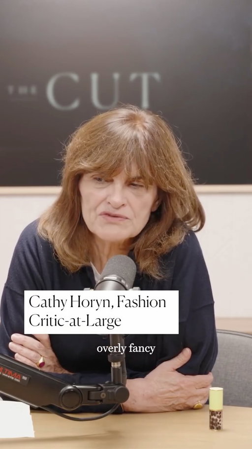 “I think this could end up being a pivotal season.” Before heading off to Milan and Paris for the Spring/Summer 2027 shows, fashion critic @cathyhoryn stopped by The Cut offices to talk about who she has her eyes on and what she hopes to see more (and less) of this season. 

Keep up with all of Horyn's #MilanFashionWeek and #ParisFashionWeek coverage at the link in bio.

Interview & video by @luciatonelli