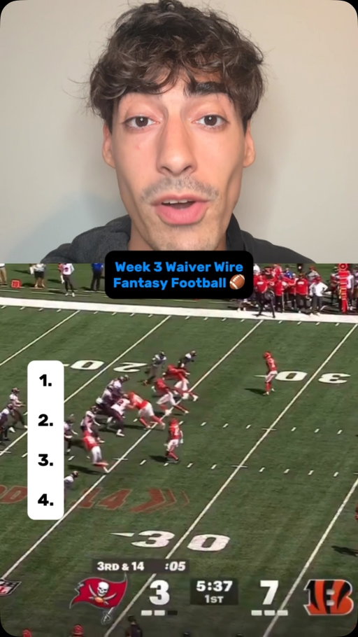 Top Waiver Wire adds!! #fantasyfootball #fantasyfootballadvice #nfl #fantasyfootballtips