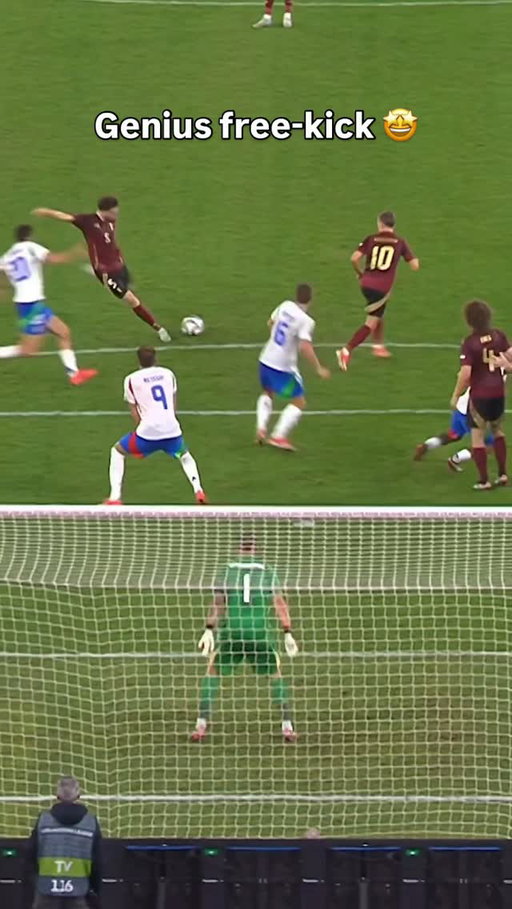 This Maxim De Cuyper goal 🤤