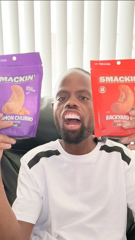 Something came in the mail 👀🥜
SMACKIN’ Nuts! Now Available ! Go get yours! 🔥 @smackinsunflowerseeds 

#gotem  #deeznuts