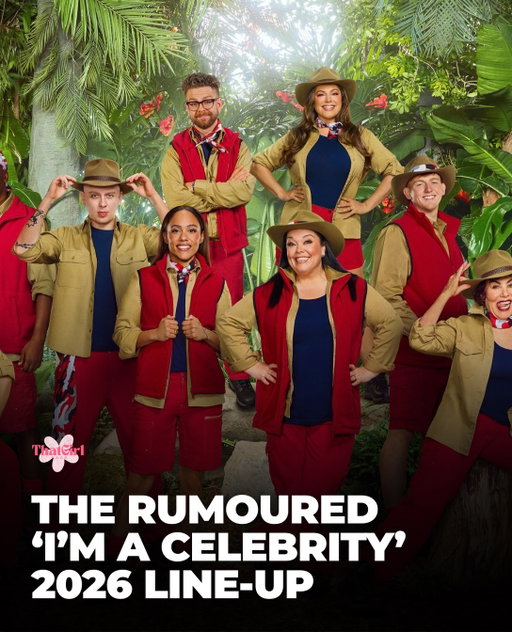 The rumour mill is officially in full swing and we’re already mentally preparing for being glued to our screens 😭🌴

Here’s everyone currently rumoured to be heading into the I’m A Celebrity jungle for 2026 but nothing has been officially confirmed just yet 👀

Who are you hoping actually makes the line-up?!

#thatgirlpage #imaceleb #british #tvshow #celebrity