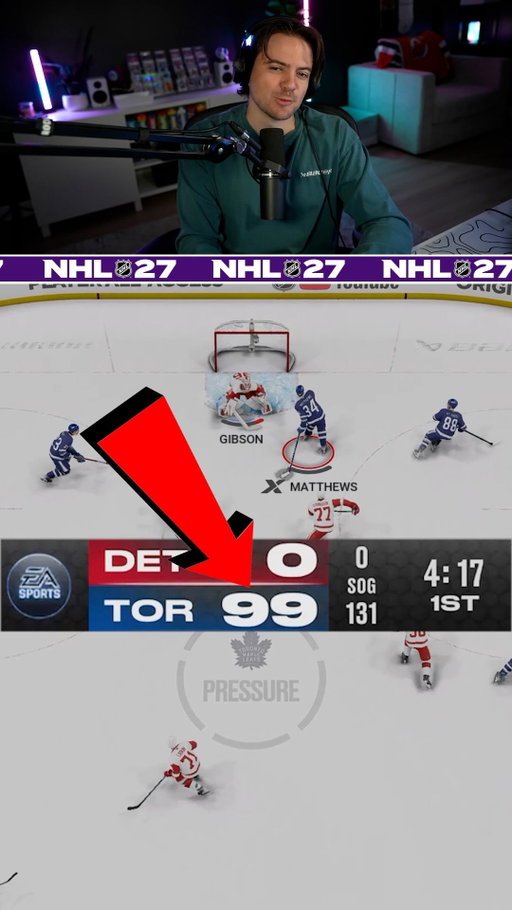What happens when you score 100 goals in NHL 27? 🤔💯

#gaming #nhl27 #hockey