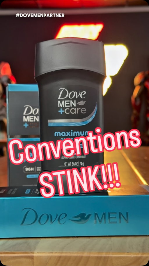Conventions can STINK! So @dovemencare & @galacticarmory have joined forces to help you stay FRESH and IN-CHARACTER all day long! Let me show you how!

#dovemenpartner #Cosplay #Comiccon #StayFresh #Cosplayer