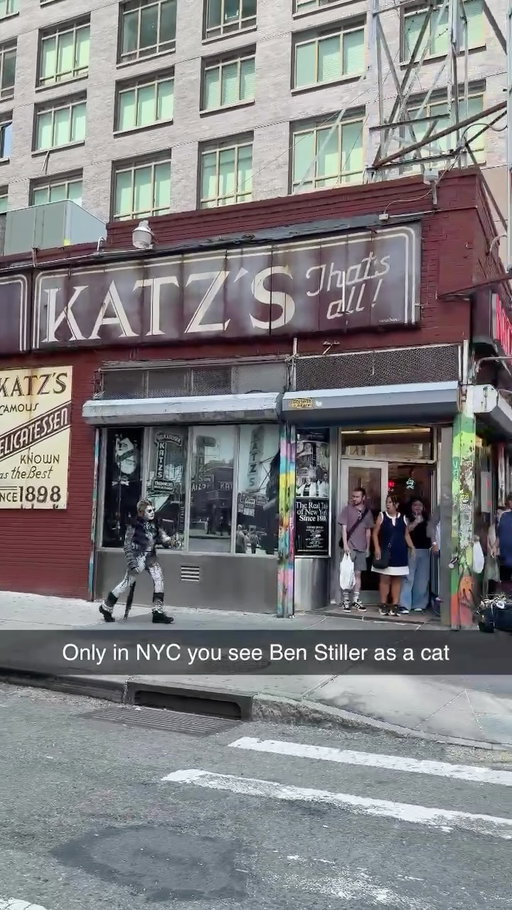 just another day in nyc 🐈‍⬛

#nyc #benstiller #katzdeli