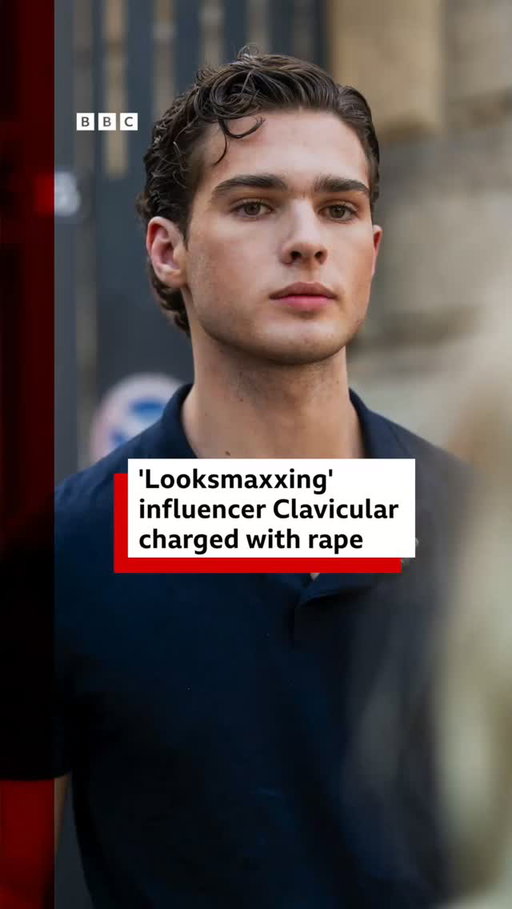 The online influencer Clavicular, whose real name is Braden Peters, has been charged with rape, providing liquor to a person under the legal US drinking age, and drugging someone for sexual intercourse, court records show.
 
The alleged offences occurred in May 2025, according to the charges filed in the state of Massachusetts.
 
A spokesperson for Peters told CBS News, the BBC's US partner, that the charges are "bogus" and that the influencer has yet to be served with an arrest warrant.
 
Tap the link in @BBCNews’s bio to learn more.
 
#BBCNews