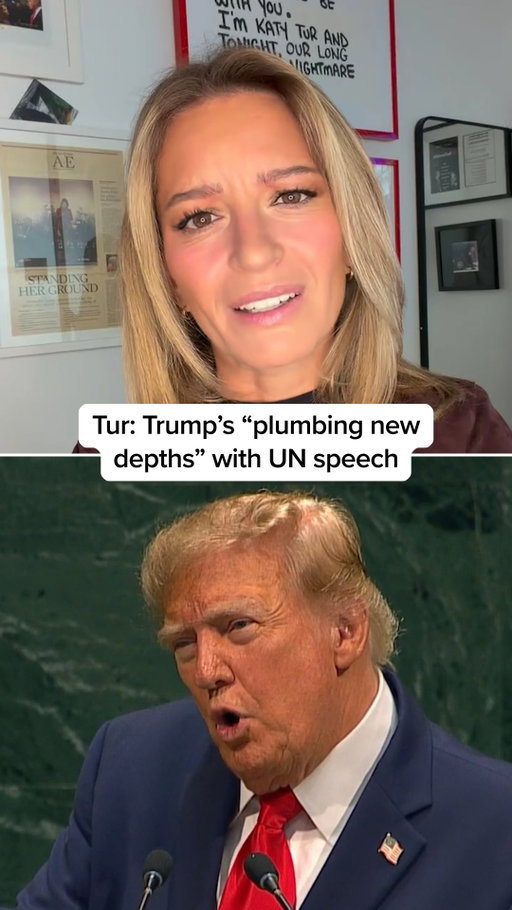 "It does make you wonder at this point, how much lower there is to go."

@katyturreports reacts to Donald Trump's UN General Assembly speech, where name-calling and threats took the world stage.