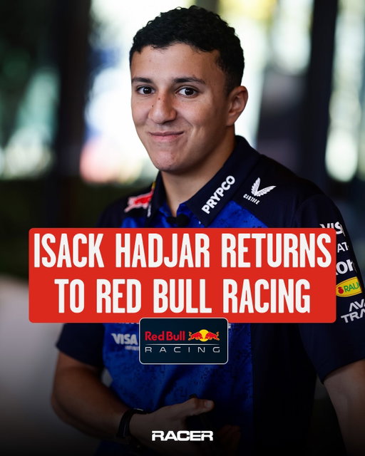 Isack Hadjar returns after missing 3 rounds with a wrist injury. The gang is back together heading to Baku and assignments are shuffled.

_
#F1 #redbull #baku #racer