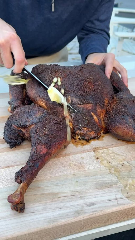 Cajun Butter Turkey 🦃🧈 At what point is it too much butter…? Personally after trying this I say there’s no such thing 🫡