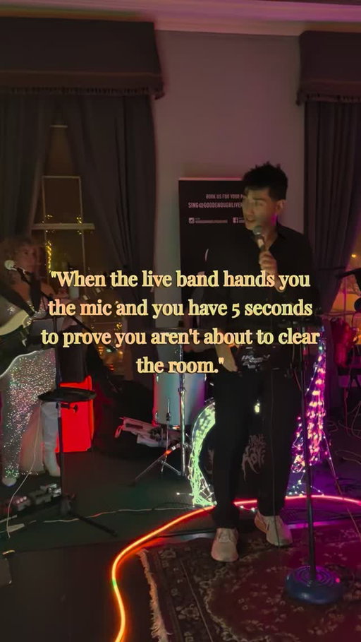 The band took a massive gamble handing me this mic... hopefully I didn't ruin George Michael for anyone! 🎸🎤

Rate the performance 1–10 in the comments, and tell me what song I should hijack next! 👇

#GeorgeMichael #Faith #LiveBand #SingingPOV #CoverSong

Thanks @goodenoughlivekaraoke 💥