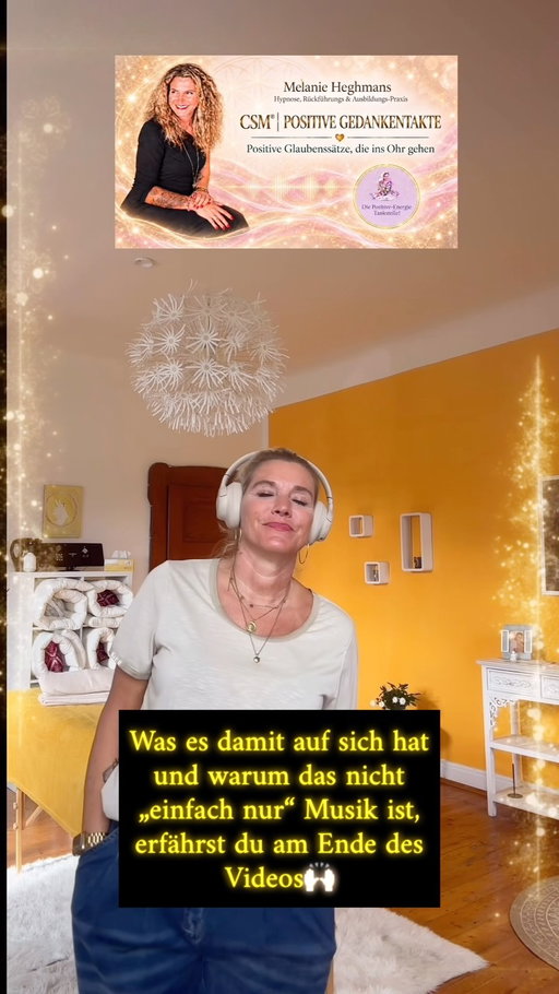 Keine Sorge, ihr müsst mir jetzt nicht nur beim Singen und Tanzen in meiner Praxis zuschauen.🤣

Auch wenn ich dabei offensichtlich selbst ziemlich viel Spaß mit meinem neuen CSM® Gedankentakt habe.

Im zweiten Teil des Videos erkläre ich euch, was hinter diesen musikalischen Gedankentakten steckt, warum ich sie entwickelt habe und was Musik, Wiederholung und positive Gedanken miteinander zu tun haben.

Also: Erst wird getanzt, dann wird erklärt.😉

Und vielleicht versteht ihr danach auch, warum mir diese Idee gerade so viel Freude macht.

🥰🎉😍

#CSMGedankentakte #PositiveGedanken #Selbstwert #Hypnose #Unterbewusstsein
